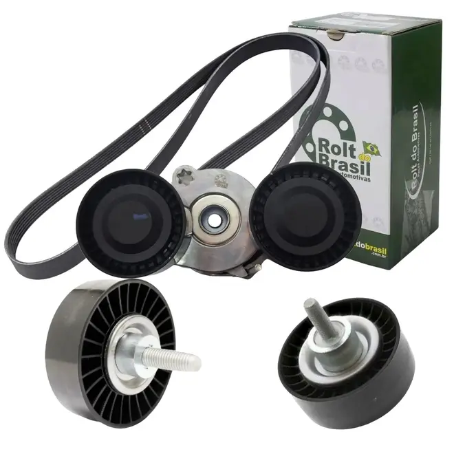 KIT CORREIA ALTERNADOR POLY V LAND ROVER 2.0 16V INGENIUM 2017 A 2023