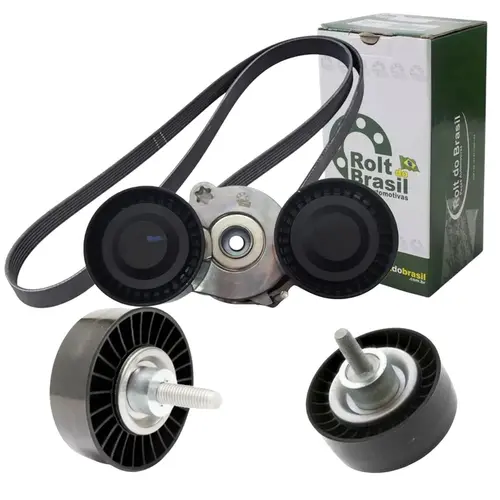 KIT CORREIA ALTERNADOR POLY V LAND ROVER 2.0 16V INGENIUM 2017 A 2023