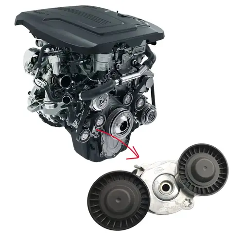 KIT CORREIA ALTERNADOR POLY V LAND ROVER 2.0 16V INGENIUM 2017 A 2023