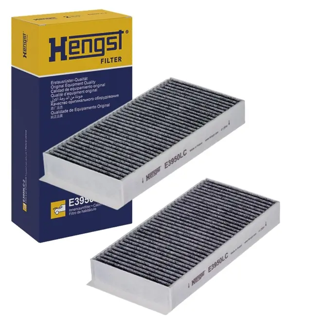 FILTRO DE AR CONDICIONADO CABINE CARVÃO ATIVADO BMW 118I M135I 218I 220I 225I X1 X2 MINI COOPER 1.5 12V 2.0 16V 2014 A 2022