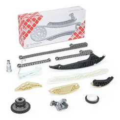 KIT CORRENTE DISTRIBUIÇÃO AUDI A3 A4 A5 Q5 TT VW FUSCA JETTA TIGUAN PASSAT 2.0 16V TFSI TSI 2008 A 2015
