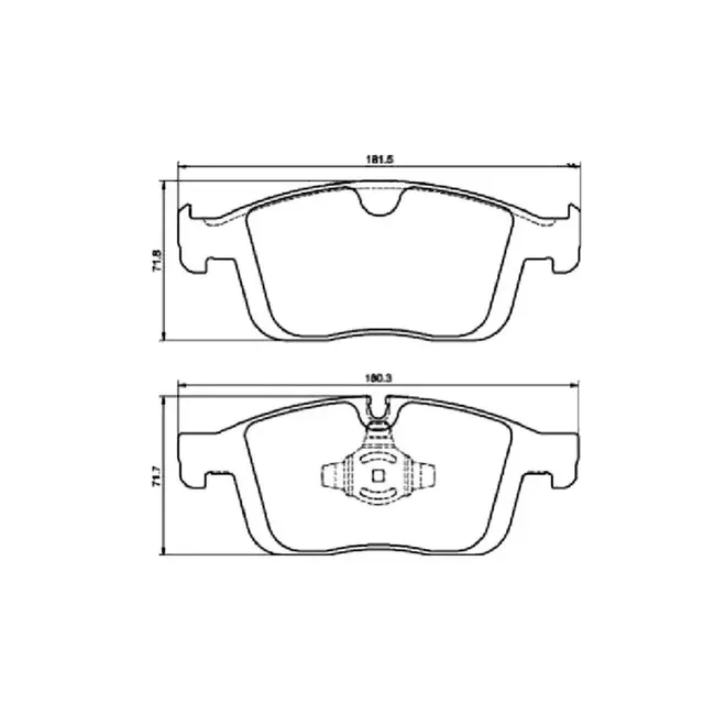 JG PASTILHA DIANTEIRA CERAMICA VOLVO XC60 2008 A 2017 31445987/SKU1673