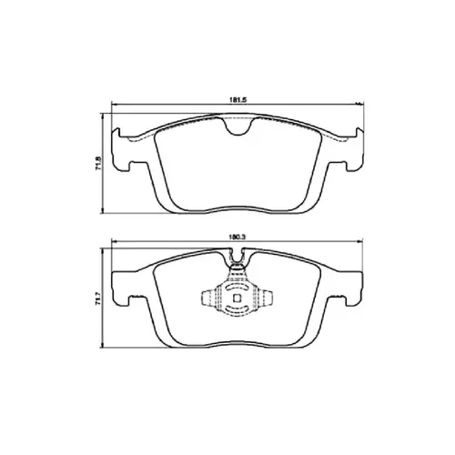 JG PASTILHA DIANTEIRA CERAMICA VOLVO XC60 2008 A 2017 31445987/SKU1673