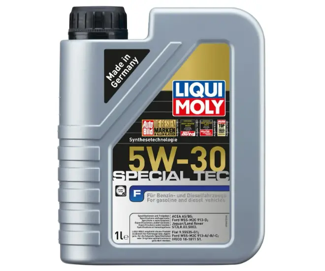 ÓLEO MOTOR 5W30 SINTÉTICO LIQUI MOLY SPECIAL TEC F 1L 2325