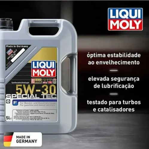 ÓLEO MOTOR 5W30 SINTÉTICO LIQUI MOLY SPECIAL TEC F 1L 2325