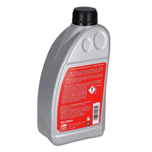 ÓLEO FLUIDO CÂMBIO AUTOMÁTICO ATF 6 VERMELHO 1L AUDI VW BMW MINI LAND ROVER - FEBI 29934