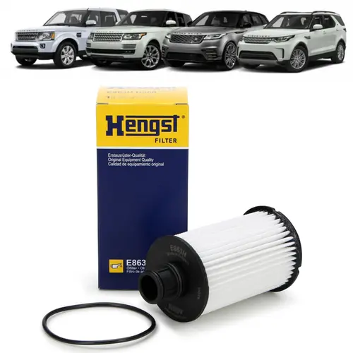 FILTRO DE ÓLEO DO MOTOR JAGUAR LAND ROVER 3.0 V6 E 5.0 V8 GASOLINA 2010 A 2023