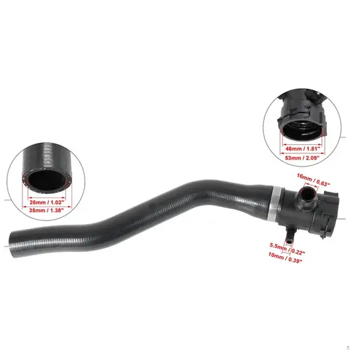 MANG SUP RADIADOR BMW 1.6 16V N13 2012 A 2015 17127596832/SKU3909