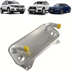 TROCADOR DE CALOR DO ÓLEO DO CÂMBIO DSG 7 MARCHAS DQ500 AUDI Q3, RS3 E TIGUAN 2011 A 2018