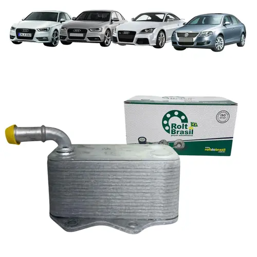 RADIADOR Ã“LEO MOTOR SEM JUNTA AUDI/VW A3/A4/TT/PASSAT 2.0 16V TFSI/FSI 2005 A 2014 06D117