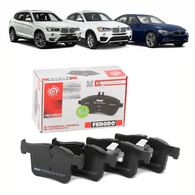JG PASTILHA FREIO DIAN BMW 1.6 16V N13/2.0 16V N20/ 3.0 24V N55 2010 A 2022 34106799801/SK