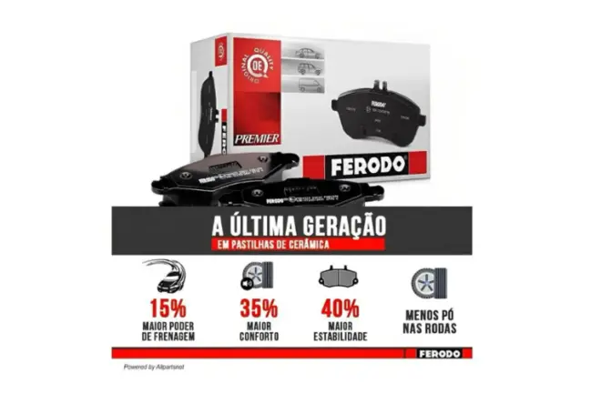JOGO PASTILHA FREIO VOLVO XC40 1.5 2.0 16V T4 T5 2018 A 2023