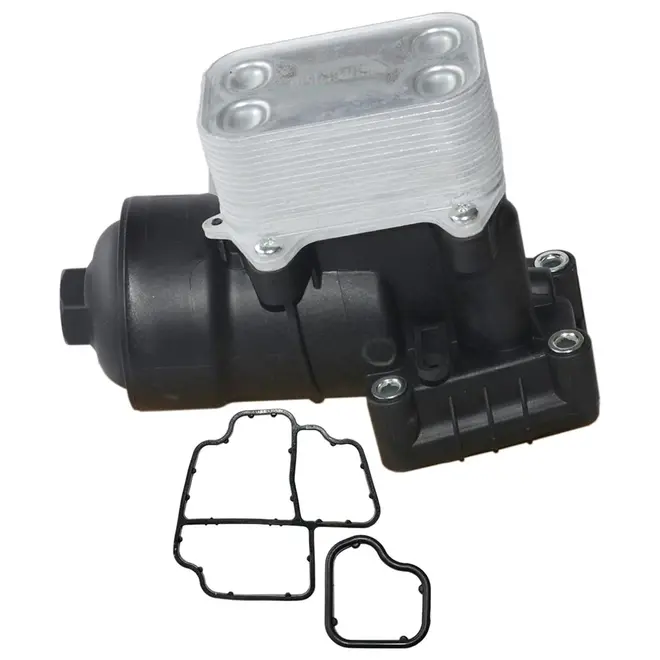 SUPORTE FILTRO OLEO C/ TROCADOR CALOR MOTOR VOLKSWAGEN AMAROK 2.0 16V TDI 2011 A 2018 03L1