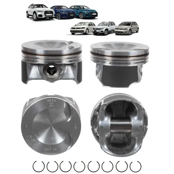 JG PISTAO 050 AUDI/VW 2.0 16V TFSI/TSI PINO 23 MM Ø 83 MM 1.0X1.2X2.0