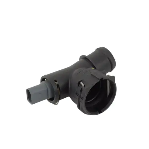 FLANGE INFERIOR RADIADOR C/ SENSOR AUDI VW 1.8 2.0 16V TFSI TSI 2012 A 2025 5Q0122291T