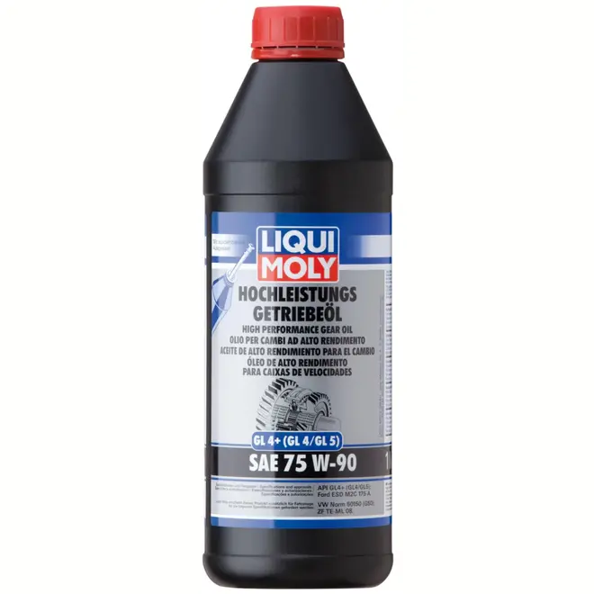 OLEO LIQUI MOLY HIGH PERFORMANCE GEAR OIL (GL4+) 75W90 1 LT 4434/SKU3473