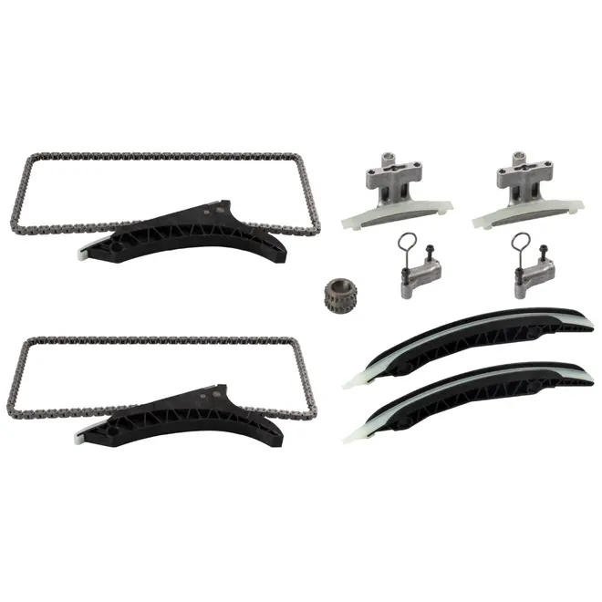 KIT CORRENTE DISTRIBUIÇÃO MOTOR BMW 550I 650I 750I X5 X6 4.4 32V V8 N63 GASOLINA 2010 A 2016 11217571037