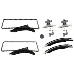 KIT CORRENTE DISTRIBUIÇÃO MOTOR BMW 550I 650I 750I X5 X6 4.4 32V V8 N63 GASOLINA 2010 A 2016 11217571037