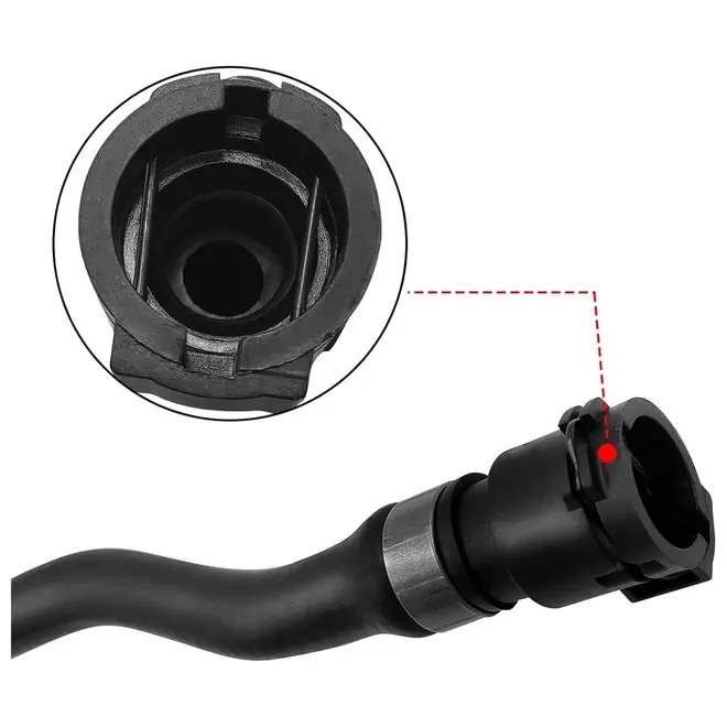 MANG RET. RESERV./RADIADOR AGUA BMW 3.0 24V N52 2006 A 2012 17127618510/SKU3821