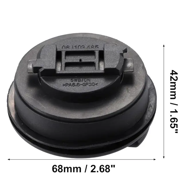 TAMPA ABASTECIMENTO ÓLEO MOTOR AUDI A3 A4 A5 Q3 VW CC FUSCA JETTA PASSAT TIGUAN 2.0 16V TFSI TSI FSI 3.2 24V FSI 2006 A 2017 06C103485P