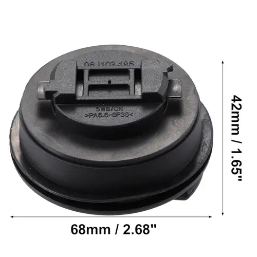 TAMPA ABASTECIMENTO ÓLEO MOTOR AUDI A3 A4 A5 Q3 VW CC FUSCA JETTA PASSAT TIGUAN 2.0 16V TFSI TSI FSI 3.2 24V FSI 2006 A 2017 06C103485P