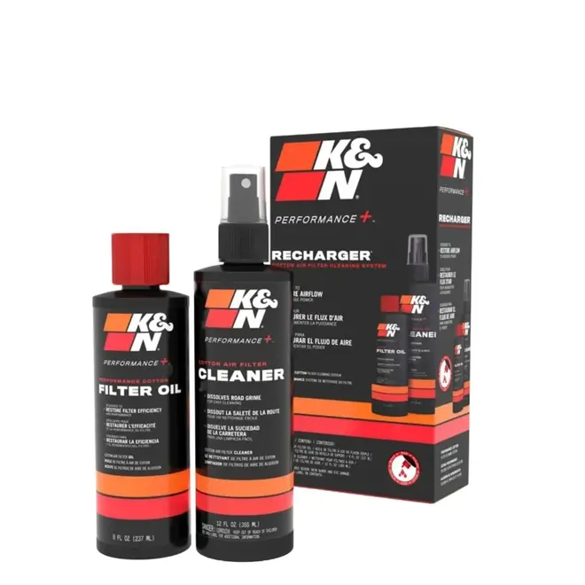 KIT LIMPEZA E MANUTENÃ‡ÃƒO DOS FILTROS K&N INBOX E INTAKE 99-5050/SKU3211