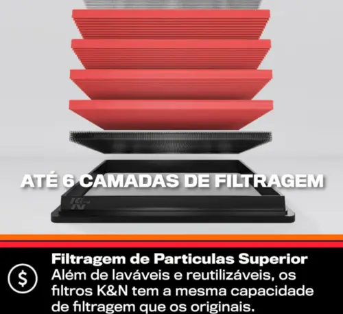 FILTRO AR ESPORTIVO BMW 320I 330I Z4 2.0 16V 2019 A 2023