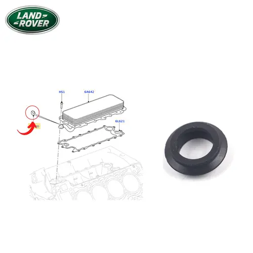 ANEL VEDACAO TROCADOR CALOR LAND ROVER 3.0 24V V6/5.0 32V V8 2010 A 2019 LR030593/SKU2420