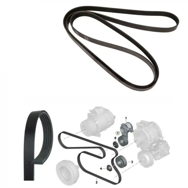 CORREIA POLY V 6PK1995 BMW 130I/325I/325I/330I/X1/X3/X5/Z4 2.5/3.0 24V N52 2006 A 2012 112
