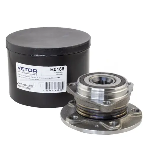 CUBO RODA DIAN AUDI/VW A3/Q3/S3/TT/GOLF/JETTA/TIGUAN/TAOS 1.0 12V TSI/1.4/2.0 16V TFSI/TSI