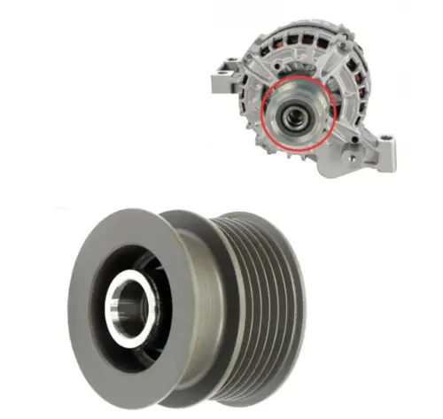 POLIA RODA LIVRE ALTERNADOR LAND ROVER VOLVO 2.0 16V 2009 A 2017