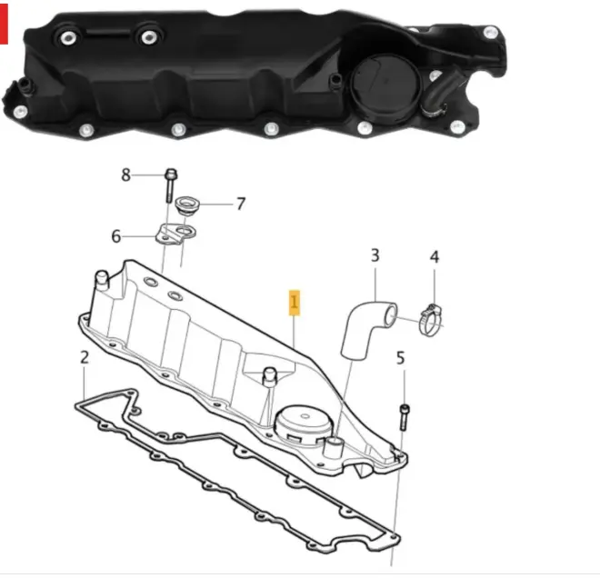 TAMPA VÁLVULA VOLVO S60 V60 XC60 3.0 24V T6 2009 A 2015