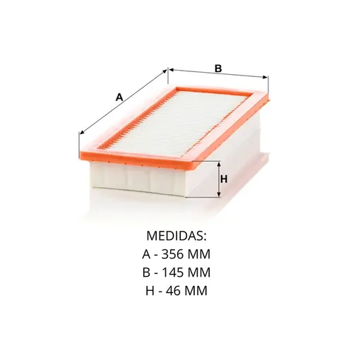 FILTRO AR MINI 1.6 16V N14/N18 2008 A 2014 13717568728/SKU3965