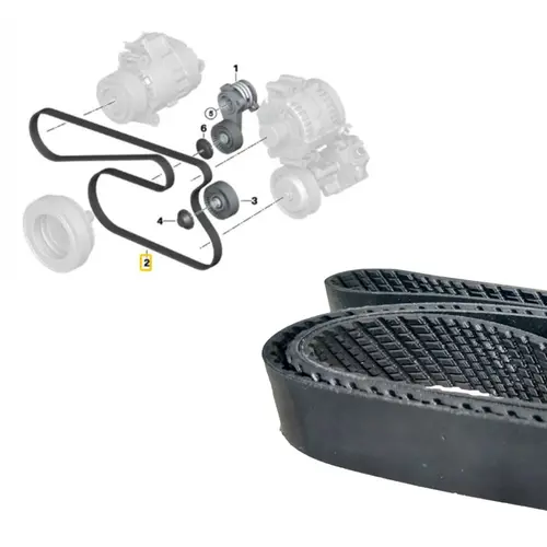 CORREIA POLY V BMW 130I/325I/330I/Z4 2.5/3.0 24V 6CC 2006 A 2012 11287628651/SKU2935