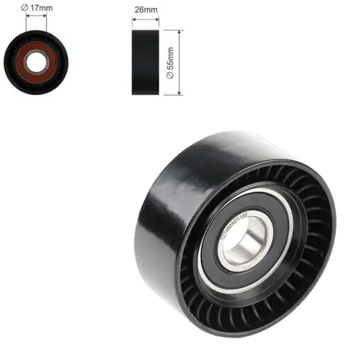 ROL GUIA COR ALT BMW 1.6 16V TURBO 12/... 11287603347/SKU863