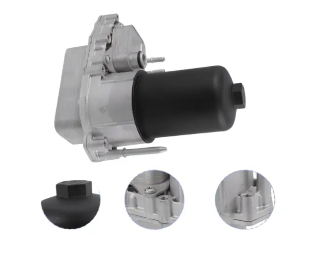 SUPORTE FILTRO ÓLEO C/ RADIADOR LAND ROVER DISCOVERY 2.7 TDV6 2005 A 2011 LR009570