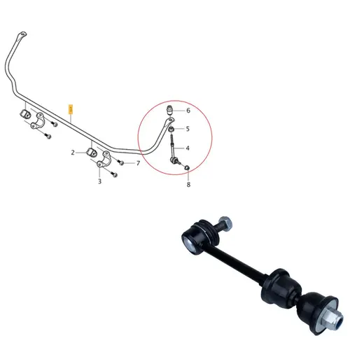 BIELETA TRAS VOLVO S60/V60/S80/XC60/XC70 1.6/2.0 16V/2.4 20V D5/3.0/3.2 24V 2006 A 2018 31