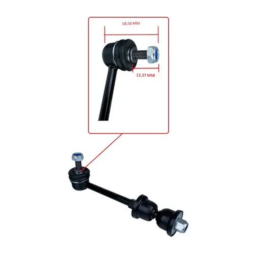 BIELETA TRAS VOLVO S60/V60/S80/XC60/XC70 1.6/2.0 16V/2.4 20V D5/3.0/3.2 24V 2006 A 2018 31