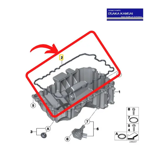 JUNTA CARTER BMW 2.0 16V N20 2013 A 2019 11137627512/SKU2765