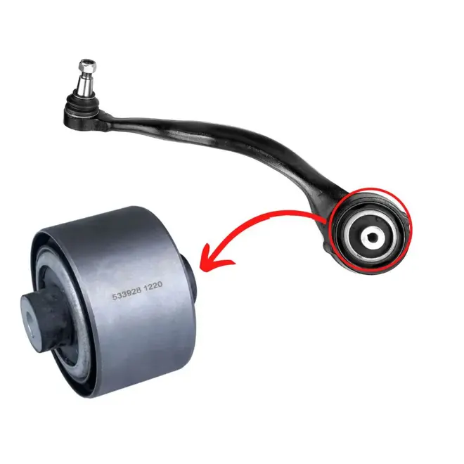 BUCHA BRACO CURVO INF DIAN LAND ROVER 2.0 16V/3.0 24V/4.4 32V/5.0 24V DIESEL/GASOLINA 2012