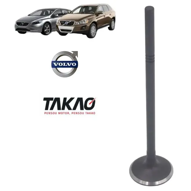 VALVULA ADM VOLVO 3.0 24V 6CC TURBO 31X128,5X5,94 MM 2009 A 2015 30650940/SKU2699