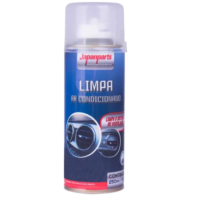 LIMPA AR CONDICIONADO SPRAY 250ML HIGIENIZAÃ‡ÃƒO GRANADA FRAGRÃ‚NCIA LAVANDA JAPANPARTS SK