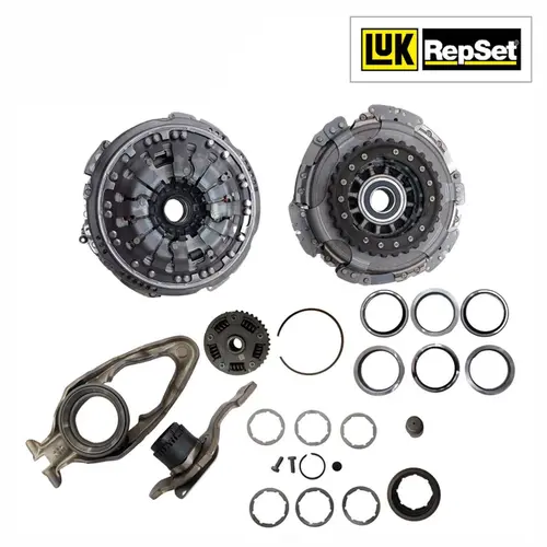 KIT EMBREAGEM DUPLA AUDI/VW A1/A3/GOLF/JETTA 1.4 16V TFSI/TSI 2010 A 2019 0AM141017BB/SKU2