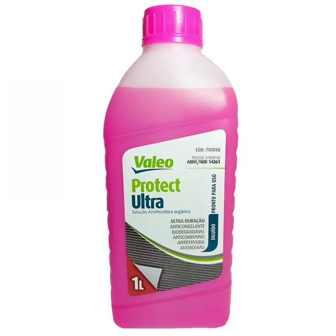 ADITIVO RADIADOR PRONTO PARA USO ROSA ORGÃ‚NICO DILUIDO PROTECT ULTRA VALEO 700888/SKU2797