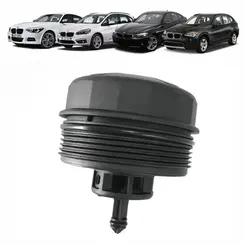 TAMPA FILTRO OLEO BMW 2.0 16V/2.5/3.0 24V 2005 A 2019 N20/N52/N55 2006 A 2019 11427525334/