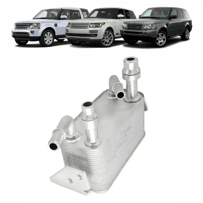 RADIADOR TROCADOR CALOR ÓLEO CÂMBIO LAND ROVER DISCOVERY 4 RANGE ROVER SPORT 3.0 24V TDV6 3.6 32V TDV8 2009 A 2016