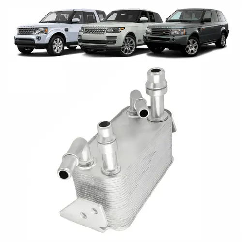 RADIADOR TROCADOR CALOR ÓLEO CÂMBIO LAND ROVER DISCOVERY 4 RANGE ROVER SPORT 3.0 24V TDV6 3.6 32V TDV8 2009 A 2016