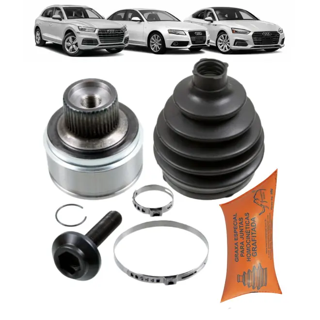JUNTA HOMOCINÃ‰TICA DIANTEIRA RODA 25DX42D AUDI A4/A5/Q5 2.0 16V TFSI  2009 A 2017 8R04980