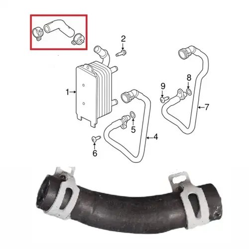 MANG TROCADOR CALOR CAMBIO LAND ROVER/VOLVO 1.6 16V/2.0 16V SI4/2.2 16V SD4/3.2 24V I6 200