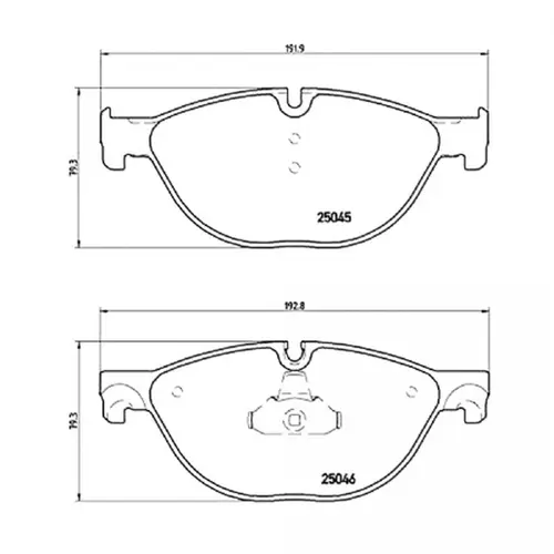 JG PASTILHA DIAN BMW SERIE 5/6/7 2.0 16V/3.0 24V/4.0/4.4 32V N20/N54/N55/N63 2008 A 2018 3
